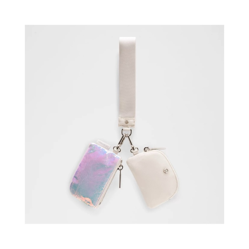 lululemon Iridescent Dual Pouch Wristlet